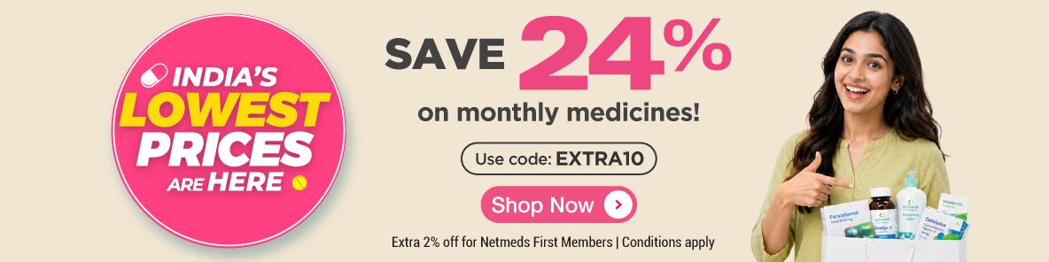 Save 24% on Medicines Online