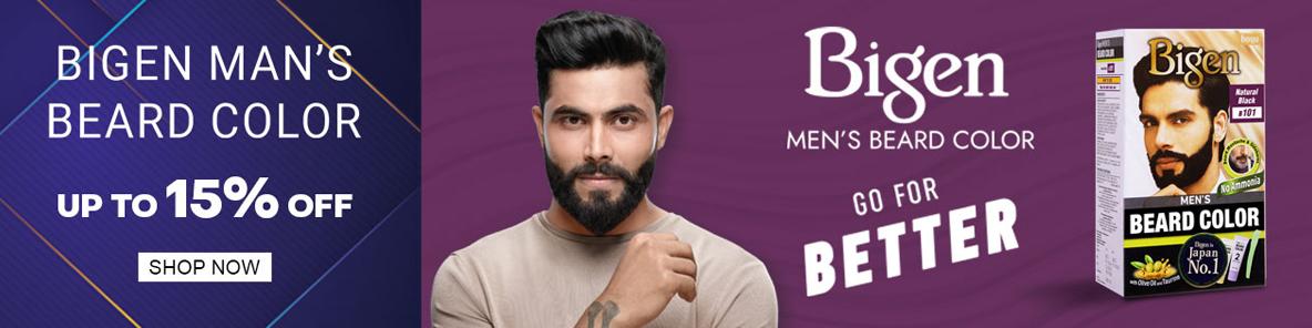 Bigen Man's Beard Color