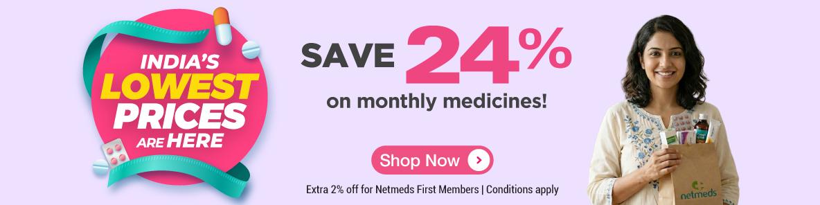 Save 24% on Medicines Online