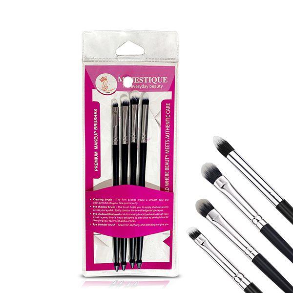 Netmeds | Majestique premium makeup brushes 4pcs 1's