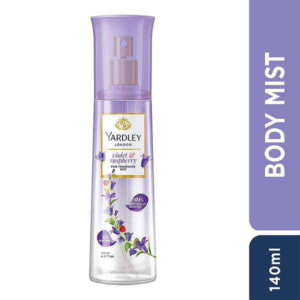 Netmeds | Yardley London Fine Fragrance Mist - Violet & Raspberry 140 ml