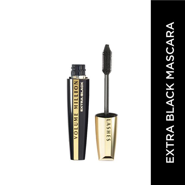 Netmeds | L'Oreal Paris Volume Million Lashes Mascara, Washable, Black 9.2 Gm