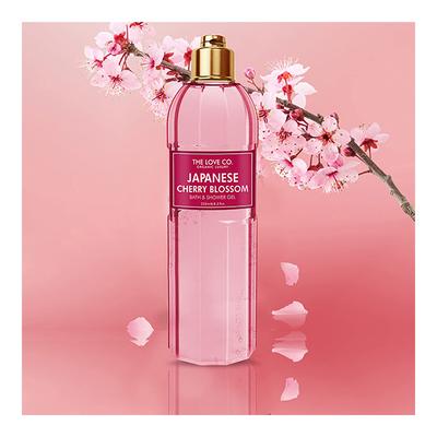 The Love Co. Bath & Shower Gel - Japanese Cherry Blossom 250 ml - Shower Gels & Body Wash