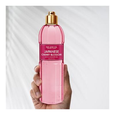 The Love Co. Bath & Shower Gel - Japanese Cherry Blossom 250 ml - Shower Gels & Body Wash