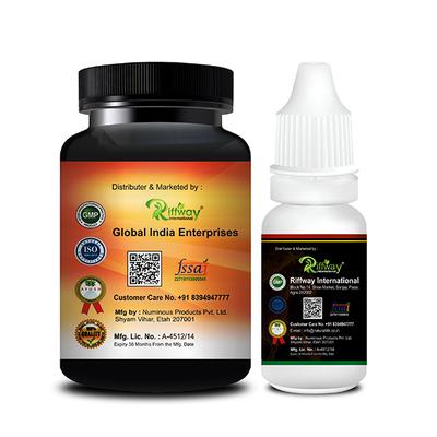 Riffway Sex HD Plus Capsule 15's + Sex Timing Increase Oil 15 ml - Sexual Healthcare