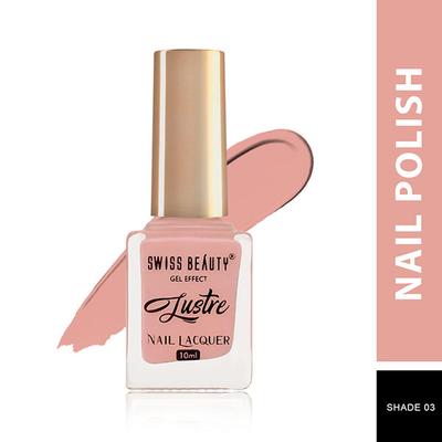 Swiss Beauty Luster Nail Polish - (Shade-3) 10 ml - Nail Polish