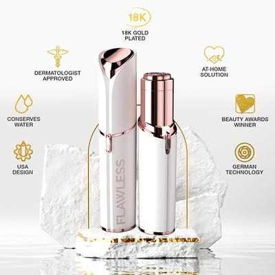 Flawless Facial Hair Remover - White - Hair Removal Accessories