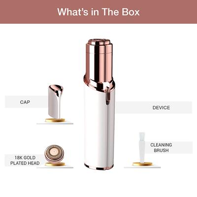 Flawless Facial Hair Remover - White - Hair Removal Accessories
