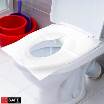 Be Safe Forever Disposable Paper Toilet Seat Cover - Yellow (Pack of 10 Sheets x 3's) - Others
