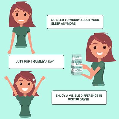 Power Gummies Blessful Sleep Gummies 60's - Multi-Vitamins