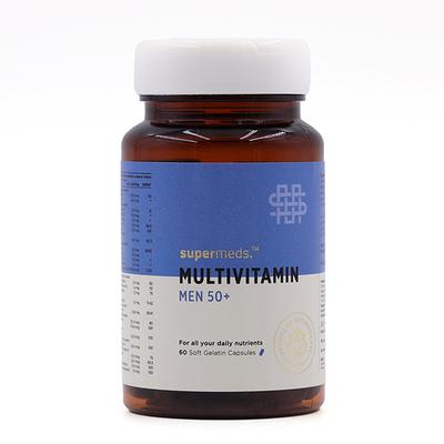 Supermeds Multivitamin Men 50+ Tablet 60's (N) - Multi-Vitamins