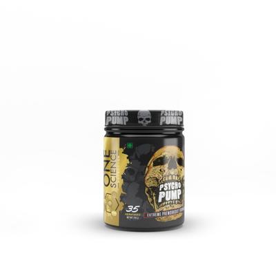 One Science Nutrition Psycho Pump Extreme Pre Workout Powder 245 gm - Workout Essentials
