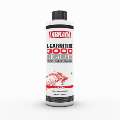Labrada L Carnitine 3000 Amino Acid Liquid - Litchi 450 ml - Amino Acids