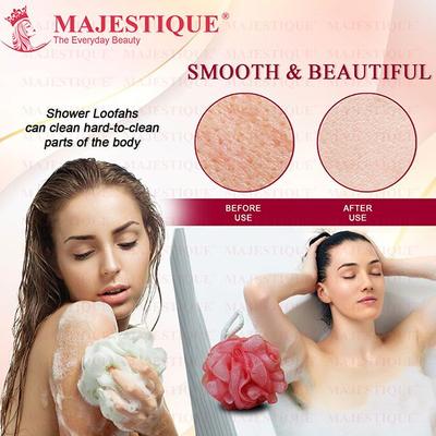 Majestique Back Scrubber For Shower,Loofah Long Handle Bath Loofah 1's - Loofahs & Sponges