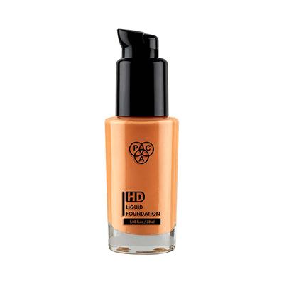 Pac HD Liquid Foundation 4.5 Flawless Finish Buildable Coverage Formula Lasts Upto 12 Hours 30ml - Foundation