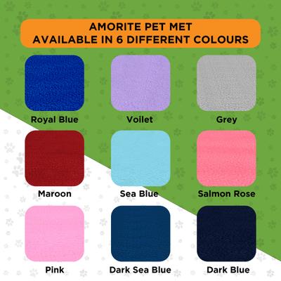 Amorite Waterproof Dog Bed Sheet For Bed Protector (Large 100Cm X 140Cm) salmon Rose 1's - Pet accessories