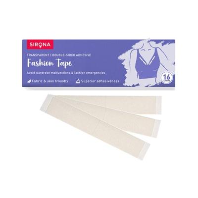 Sirona Transparent Fashion Tape Double Sided Strips - Intimate Hygiene