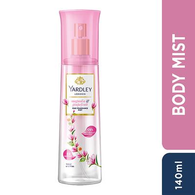 Yardley London Fine Fragrance Mist - Magnolia & Grapefruit 140 ml - Body Mist/Spray
