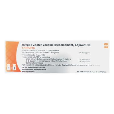 SHINGRIX Vaccine 1's - Vaccines