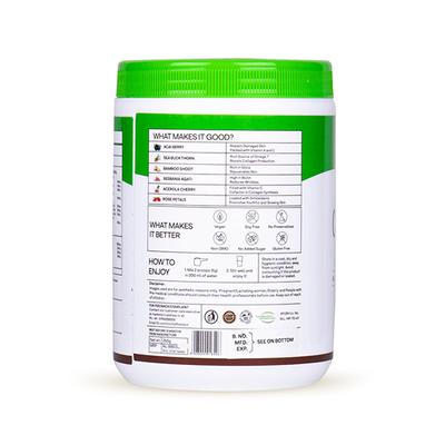 Oziva Collagen Builder for Anti-Ageing and Skin Radiance with Vitamin C, Guavaglow 250 gm - General Health