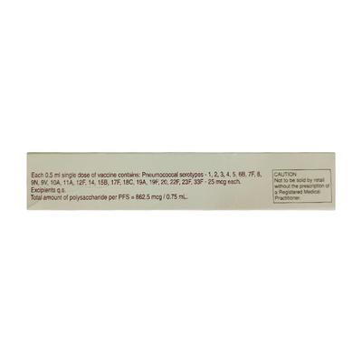 Pneumovax 23 Injection 0.5ml - Vaccines