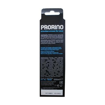 ERO Prorino Black Line Erection Men Cream 100 ml - Flavoured Lubes