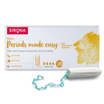 Sirona Now Periods Made Easy Tampon - Heavy Flow 1's - Tampons