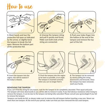 Sirona Now Periods Made Easy Tampon - Heavy Flow 1's - Tampons
