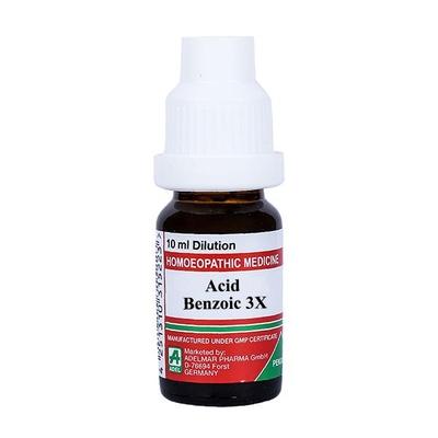 Adel Acid Benzoic 3X Liquid 10 ml - Dilutions
