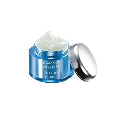 Lakme Absolute Skin Gloss Overnight Face Mask 50 gm - Masks & Peels