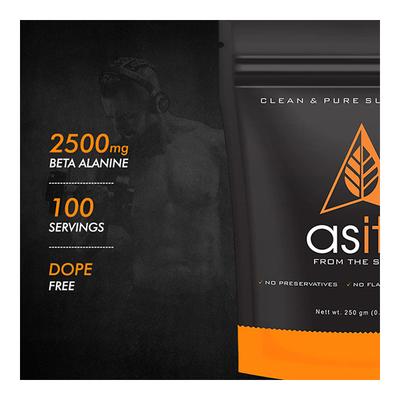 AS-IT-IS Nutrition Beta-Alanine Powder 250 gm - Workout Essentials