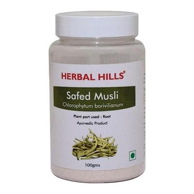 Herbal Hills Safed Musli Powder 100 gm - Sexual Healthcare