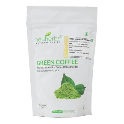 Neuherbs Green Coffee Bean Powder 200 gm - Herbal/Green Teas