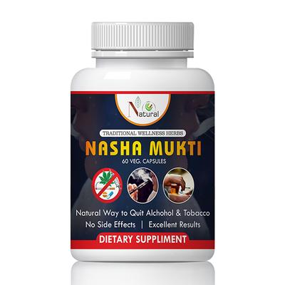 Natural Nasha Mukti Veg Capsule 60's - Speciality Medicines