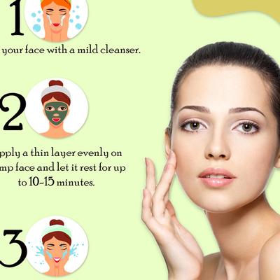Seer Secrets Green Intense Repair Masque - Wheatgrass, Spirulina & Moringa 40 gm - Masks & Peels