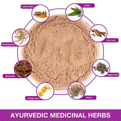 Omved Skin Nagarmotha Ayurvedic Skin Mask 100 gm - Masks & Peels