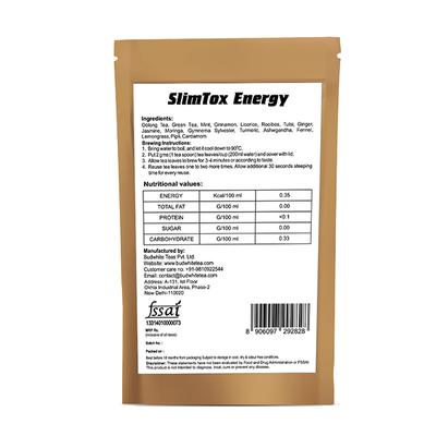 Green+ Slimtox Energy Wellness Tea Leaves 100 gm - Teas