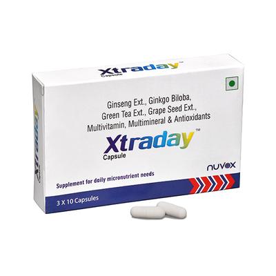 Nuvox Xtraday Capsule (Pack of 3 x 10's) - Multi-Vitamins