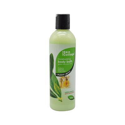 Skin Cottage Moisturizing Body Bath - Green Tea and Milk 400 ml - Shower Gels & Body Wash
