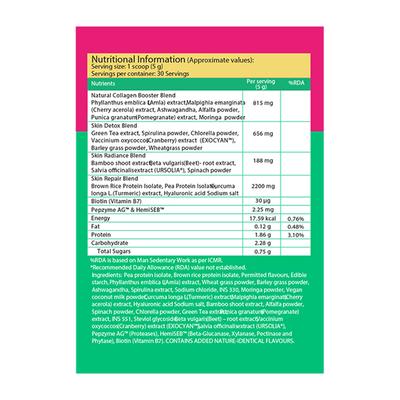 Chicnutrix Skin Superfood Powder - Blueberry & Lemon Flavour 150 gm - Multi-Vitamins