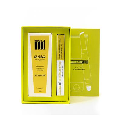 MensXP Mud Men's Natural BB Face Cream 50 ml + Men's Concealer Stick 2.5 gm - (027 Medium Light) 50 ml - Face Creams