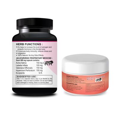 Riffway Curve Plus Capsule 60's + Cream 50 gm - Speciality Medicines