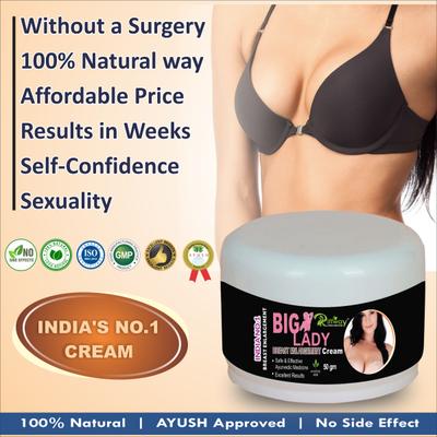 Riffway Big Lady Breast Enlargement Cream 50 gm - Sexual Healthcare