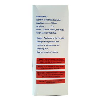 FAVIJAJ 200 Tablet 10's - Viral infections-Ant