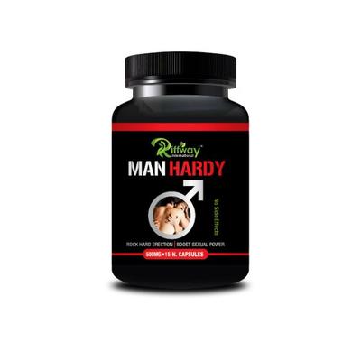 Riffway ManHardy 500 mg Capsule 15's - Sexual Healthcare