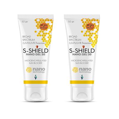 S SHIELD Sunscreen Gel 50gm - Sunscreen Preparations-Oth