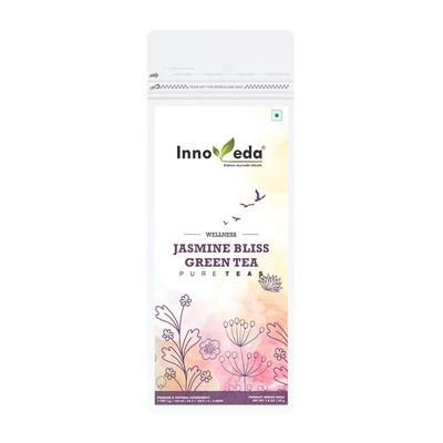 Innoveda Jasmie Bliss Green Tea Whole tea leaves 50 gm - Teas