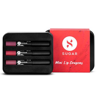 SUGAR Cosmetics Matte As Hell Mini Sets - Nude 2.5 gm - Lipsticks