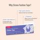 Sirona Transparent Fashion Tape Double Sided Strips - Intimate Hygiene