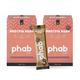 Phab Protein Bar - Mocha Nut Fudge (Pack of 12 x 65 gm) - Nutritional Bars